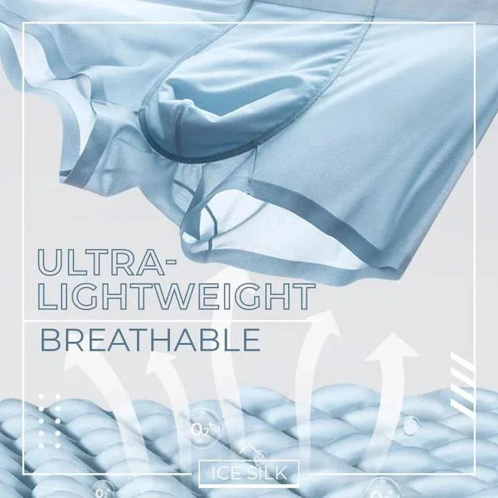 Men's Breathable Ice Silk Underwear (Pack of 7)