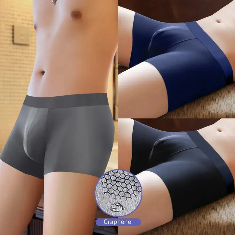 Breathable Ice Silk Men's Underwear (Pack of 7)