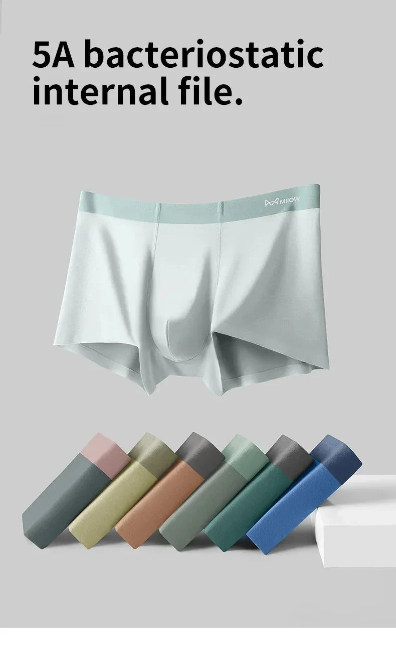 Breathable Ice Silk Men's Underwear (Pack of 7)