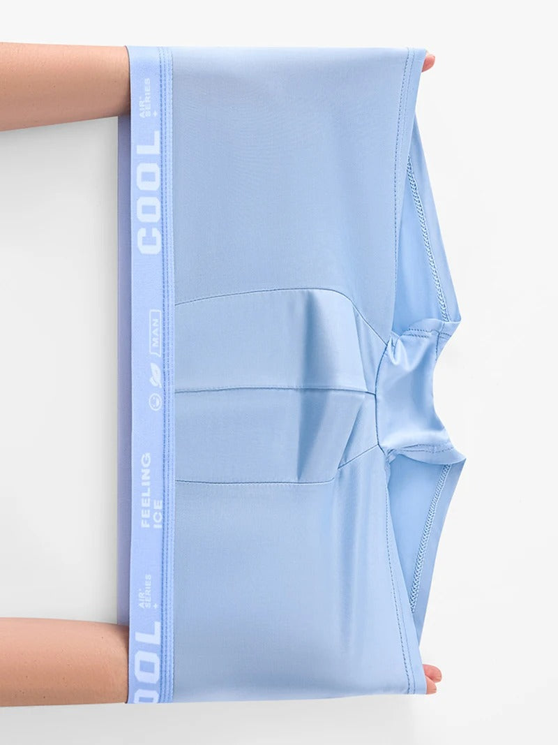 Limited Men's Ice Silk 3A Antibacterial Breathable Boxer (Pack of 7)