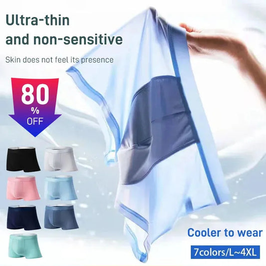 Men's Breathable Ice Silk Underwear (Pack of 7)